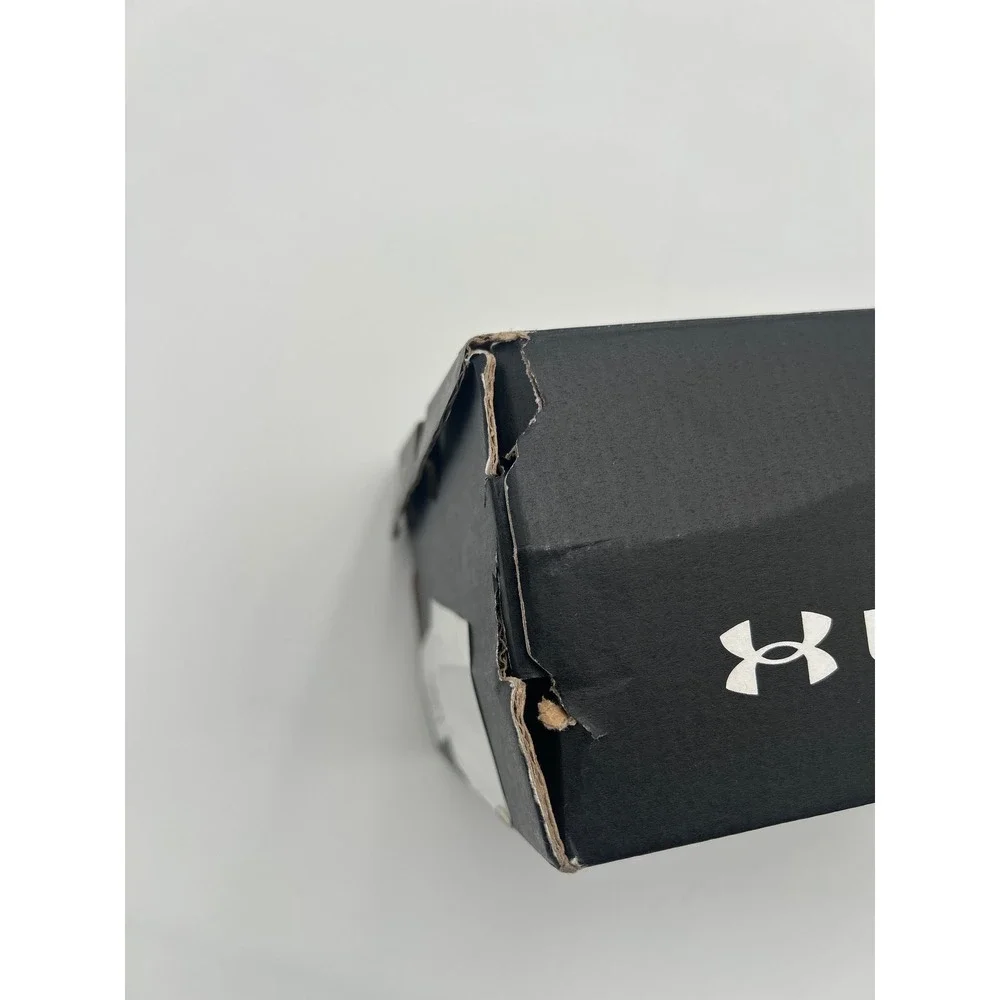 NEW Under Armour Youth Cleats Shadow Select 3 Jr FG Soccer Grey Blue 2.5Y